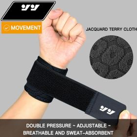 1pc Fitness Training Wrist Strap; Anti Sprain Protectors; Badminton; Volleyball; Basketball; Fitness Wristbands For Men And Women; Fitness Protec (Color: Blue, size: 10*10*4cm (1pcs))