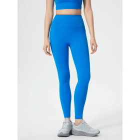 JupiterGear Wide Waistband Leggings (Color: Blue, size: 10)